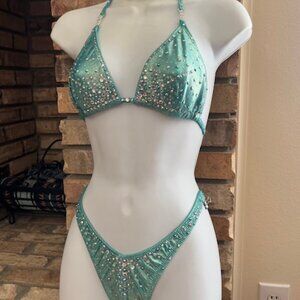 Figure Physique Bodybuilding Contest NPC Competition Posing Suit